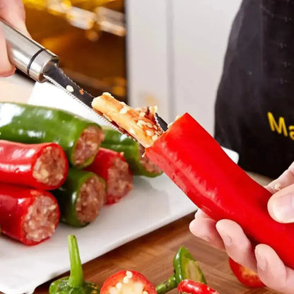 Pepper Seed Corer Remover Zorenza