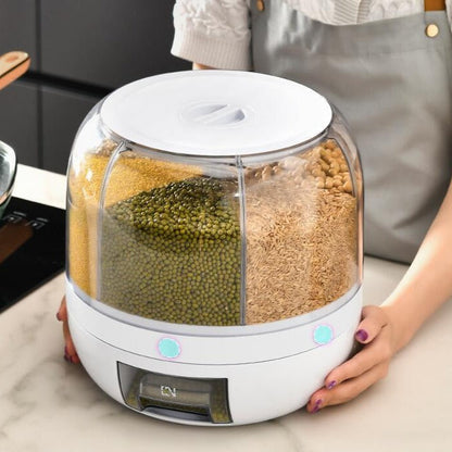 Rotatable Storage Tower — Freshness and Order Under Control Homezys