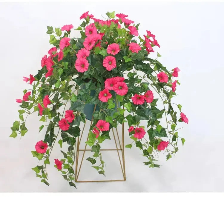 Buy 1 Get 1 Free | Artificial Morning Glory Hanging Flowers Mivoza Deutschland