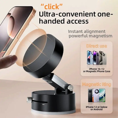 🎁 Vacuum Suction Magnetic Phone Stand Zorenza