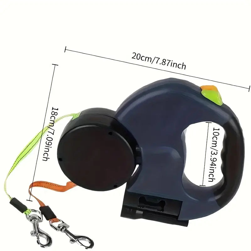 Double dog leash — relaxed walking without leash chaos Homezys