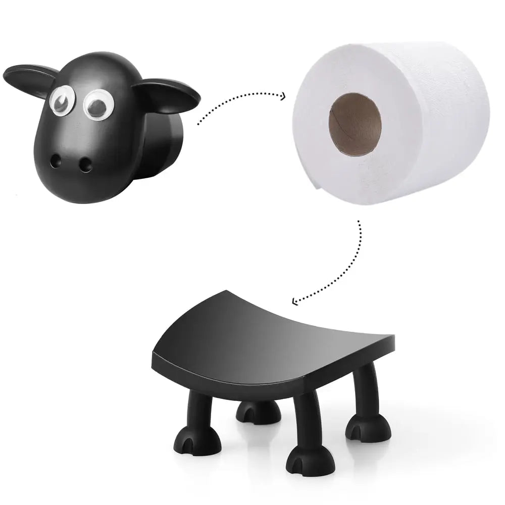 Sheep Toilet Paper Holder – Practical & Charming for the Bathroom Homezys