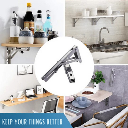 Foldable Bracket — More Space and Clear Organization Homezys
