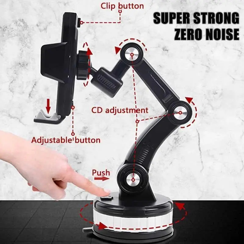 Phone Mount for Car Center Console Stack Super Adsorption Phone Holder Zorenza