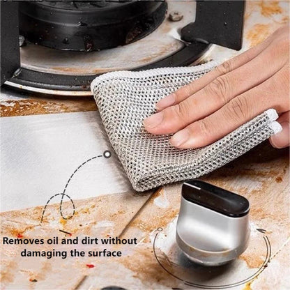 Stainless Steel Scrubber — Effortless Cleanliness Without Scratches Homezys