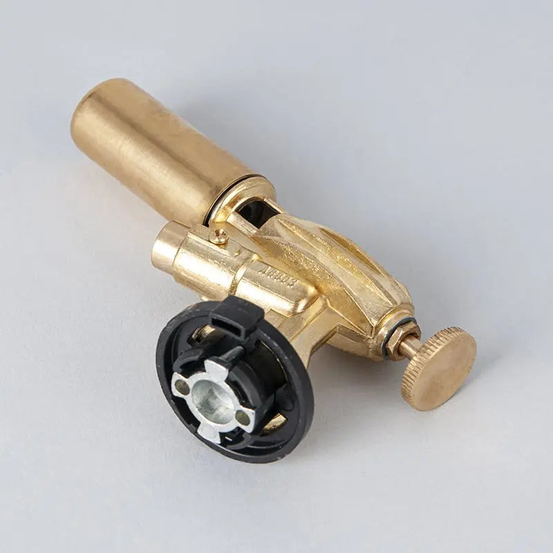 Portable Copper Gas Burner – Safe Ignition with Safety Lock Homezys