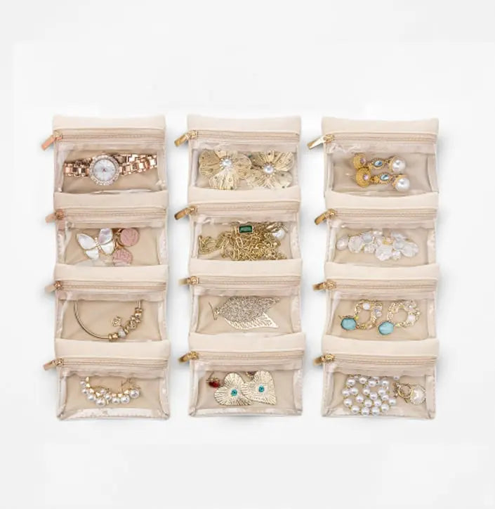 Jewelry Box with Transparent Compartments – Store Neatly and Safely Homezys