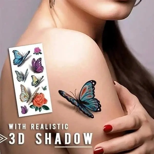 ❤️ Trendy 3D Tattoo Stickers 50 PCS Zorenza