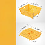 Foldable Draining and Storage Basket – Space-Saving, Heat-Resistant Organizer Homezys