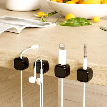 🔥Magnetic Cord Organizer, Easy Secure Adhesive Cable Management Zorenza