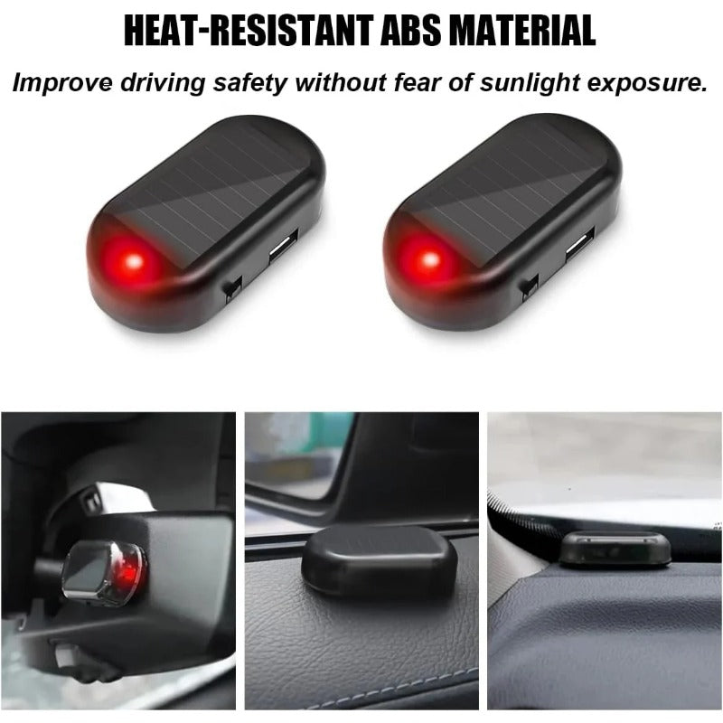 Solar-Powered Dummy Car Alarm Light Mivoza Deutschland