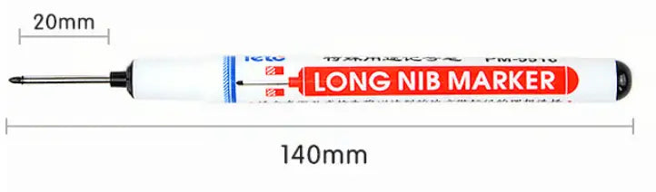 Pikk pea sügava augu marker & (3PCS/SET) Zorenza