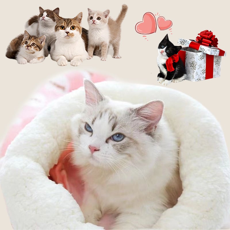 Cat Bed — Cozy Warmth and Secure Comfort Homezys