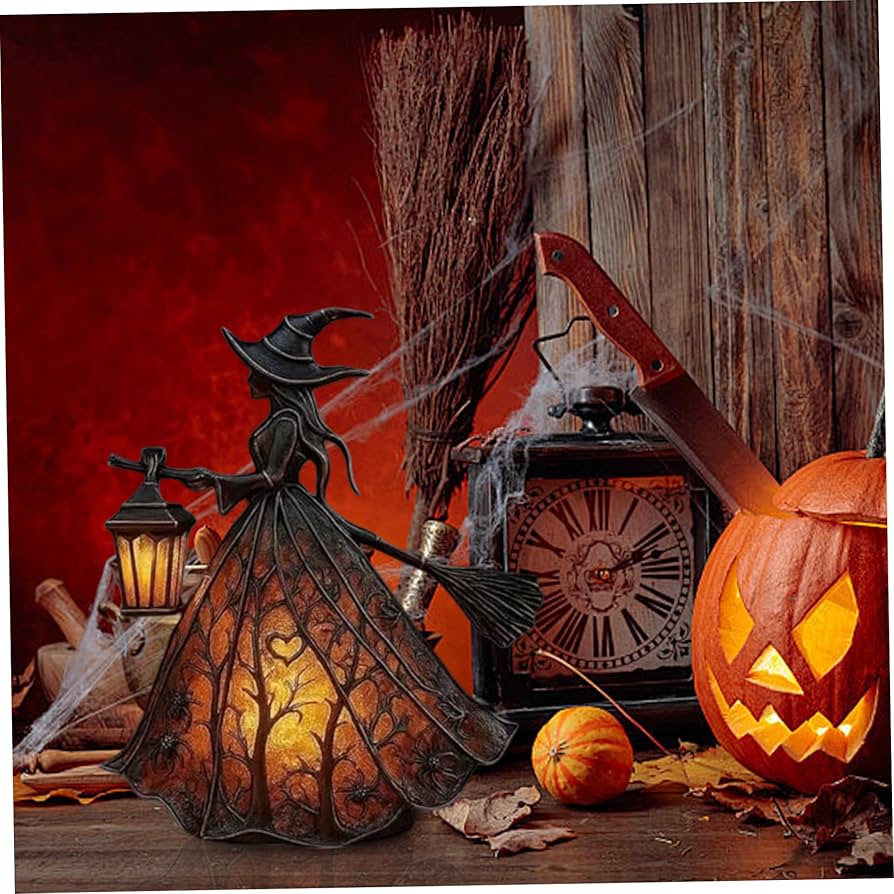 Halloween Witch Lamp — Legend of the Soul-Seeking Witch Homezys