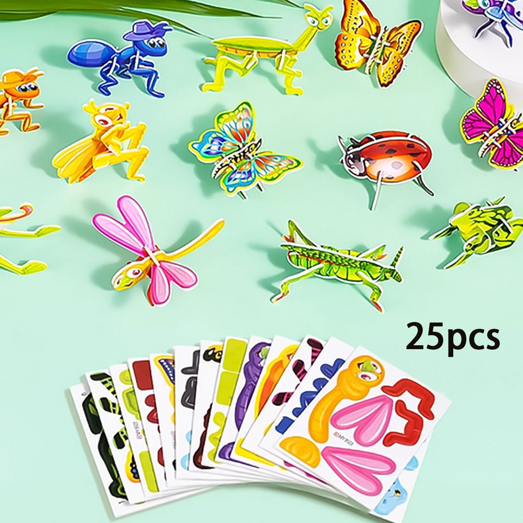 Buy 15 Get 10 FREE | STEM 3D Puzzle Kit for Children – Boosts Learning Homezys