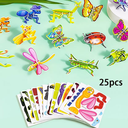 Buy 15 Get 10 FREE | STEM 3D Puzzle Kit for Children – Boosts Learning Homezys