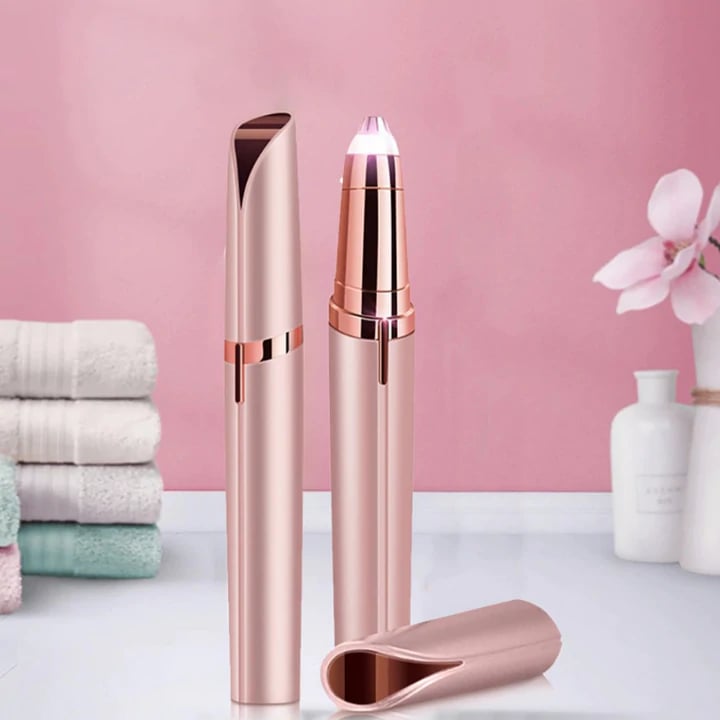 Eyebrow and Facial Epilator – Precise Hair Remover with LED Light Homezys