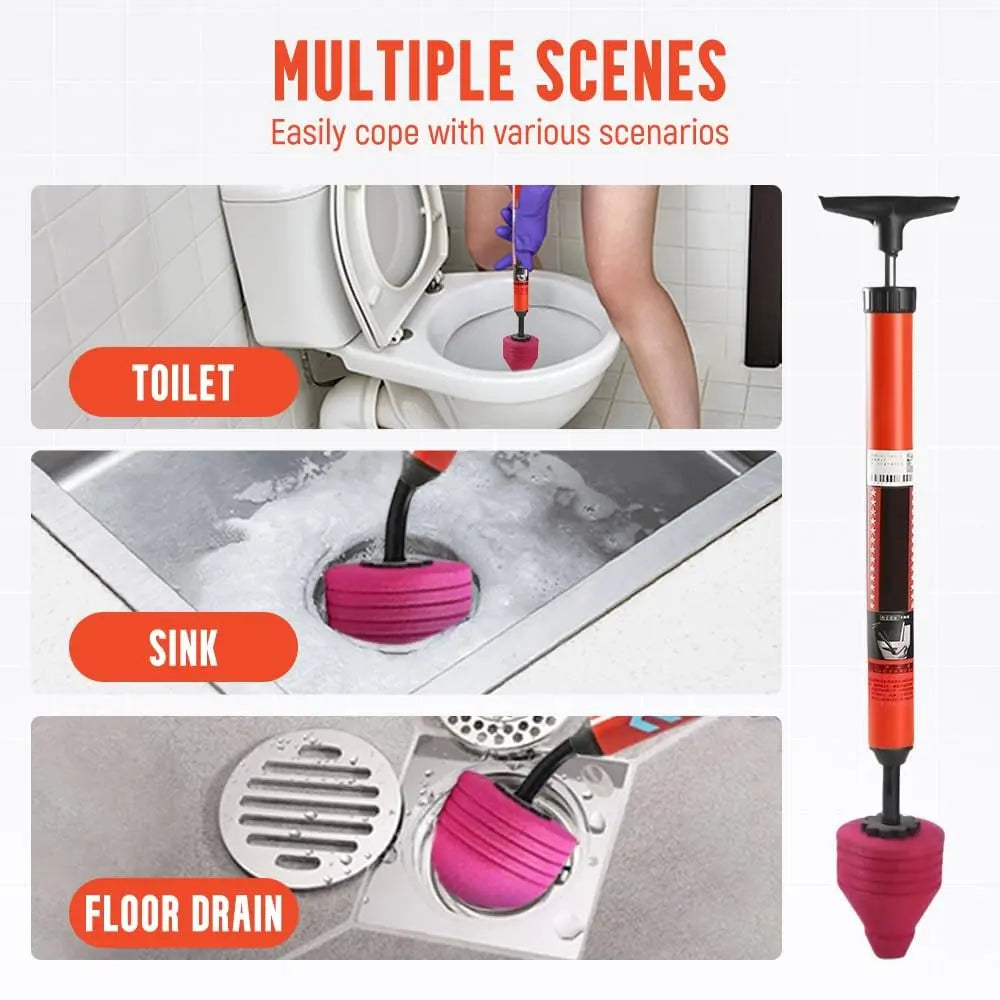 DrainBlaster™ — Chemical-Free Instant Clog Clearing Power Homezys