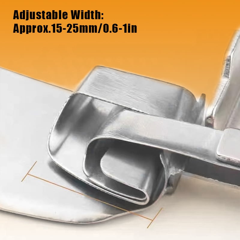 Adjustable Rolled Hem Foot for Precise Sewing Finishes Homezys
