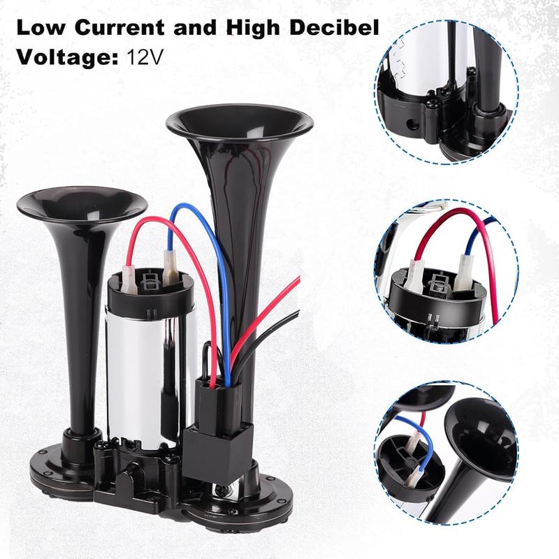 🔥12V 150db Train Air Horn for Truck Car Mivoza Deutschland