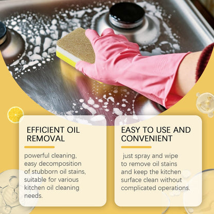 Non-toxic kitchen degreaser for streak-free cleanliness Homezys