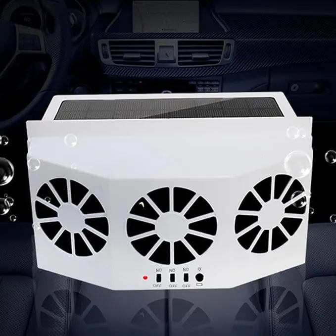 Solar-Powered Car Ventilator – Wireless & Compact Homezys