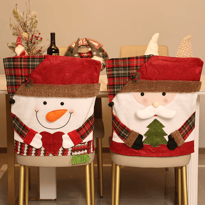 Chair Covers — Cozy Warmth and Festive Atmosphere (4 Pieces) Homezys