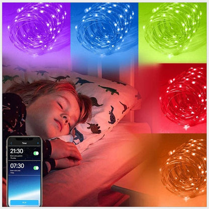 Outdoor LED String Lights — Create a Colorful Atmosphere with a Fingertip Homezys