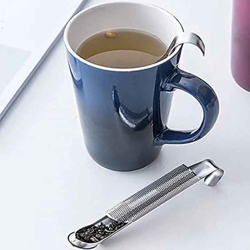 Buy 2 Get 1 FREE | Stainless Steel Tea Strainer – For loose leaf tea, herbal infusions & spices Homezys