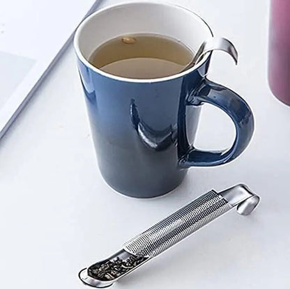 Buy 2 Get 1 FREE | Stainless Steel Tea Strainer – For loose leaf tea, herbal infusions & spices Homezys
