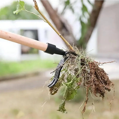 Ergonomic Stand-Up Weed Puller – With Clever pedal mechanism for effortless weeding Homezys