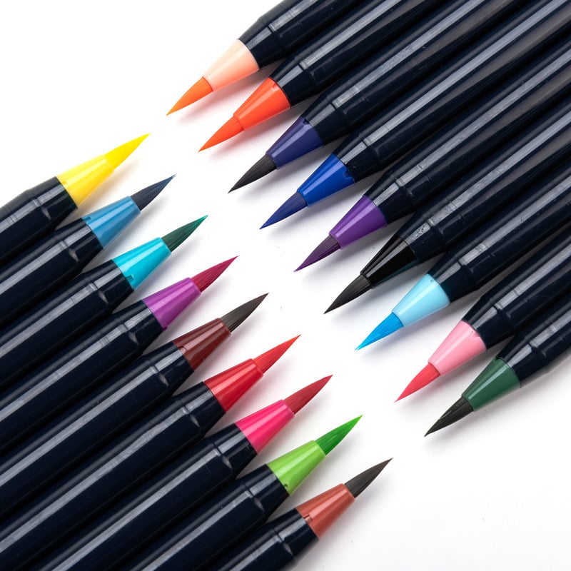 Brush Pens — Creative Colors for Radiant Artwork Homezys