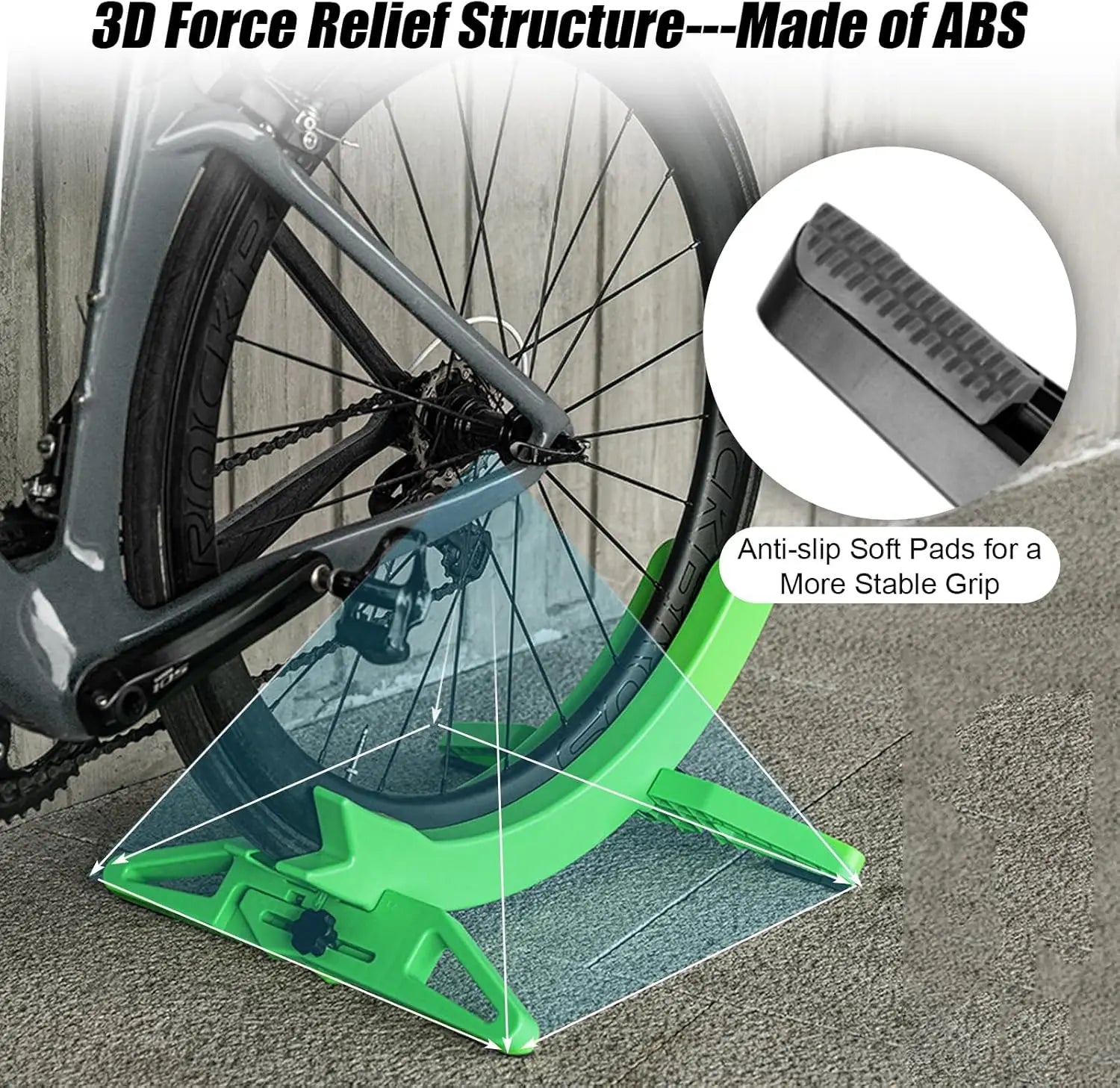 EasyPark™ — Effortless, Stable Bike Parking Homezys