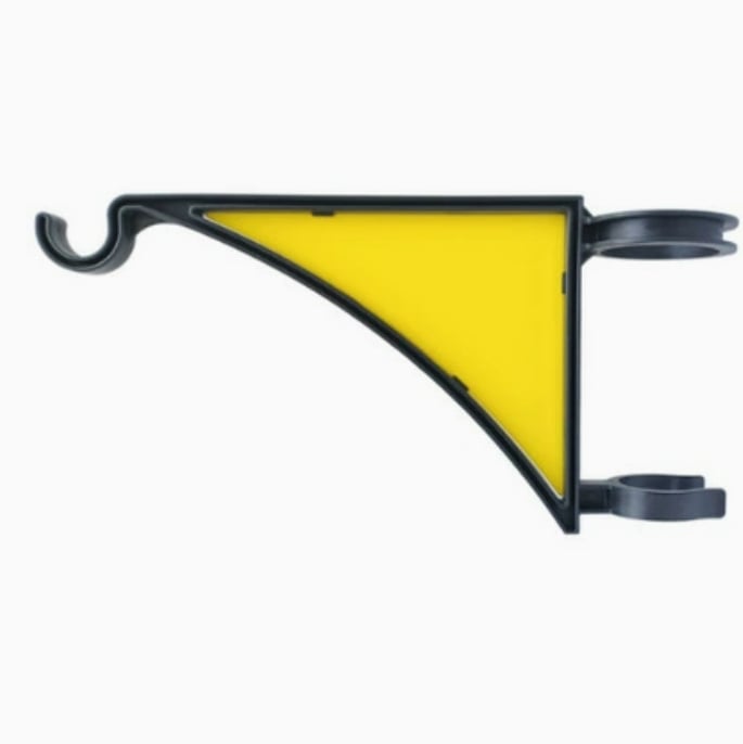 Plant hanger for fence posts — Tool-free outdoor plant holder Homezys