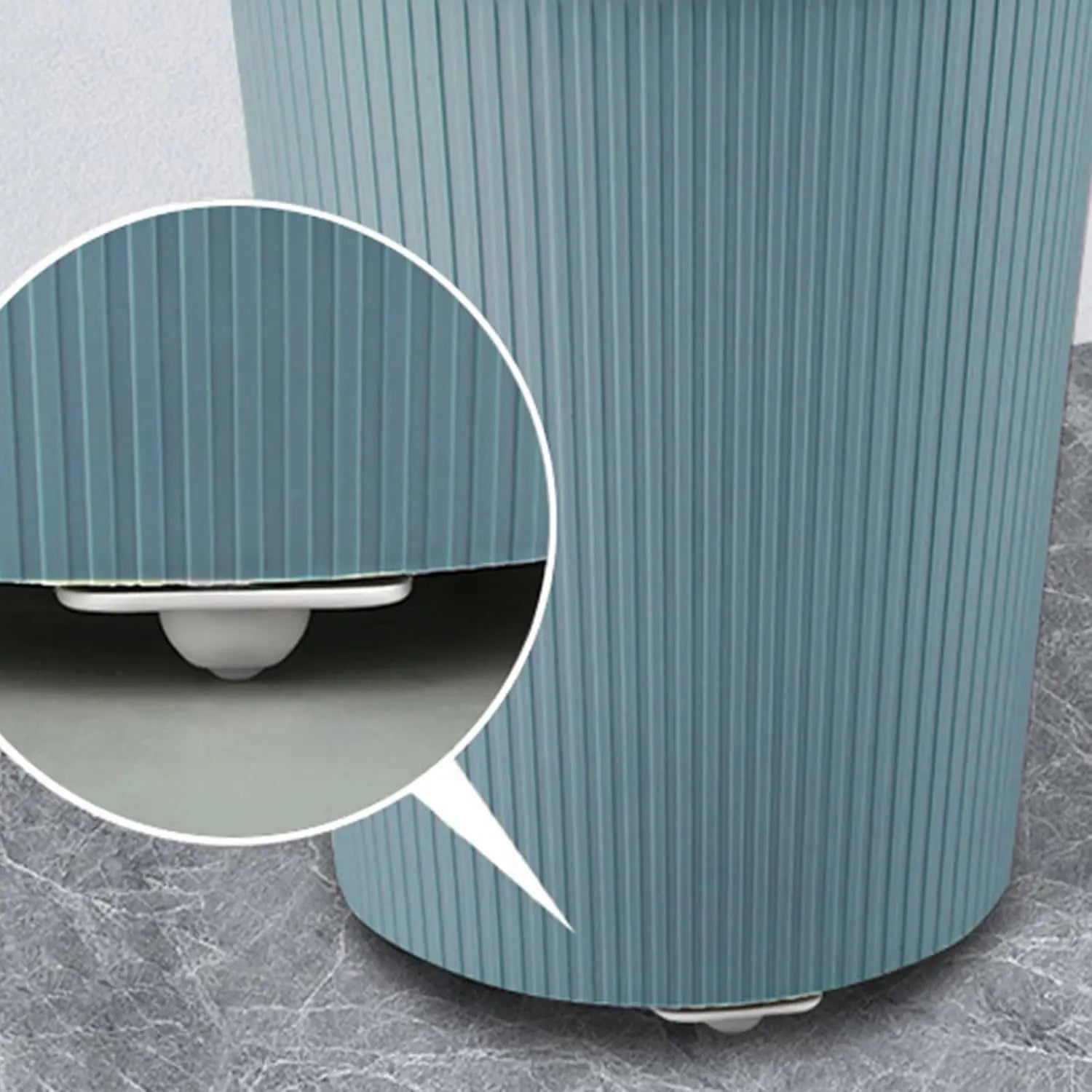 Self-adhesive 360° Mini Casters for Storage & Furniture Homezys