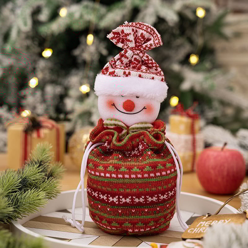 Strickpuppen Weihnachtsbeutel — Süße & besondere Geschenkidee Mivoza Deutschland