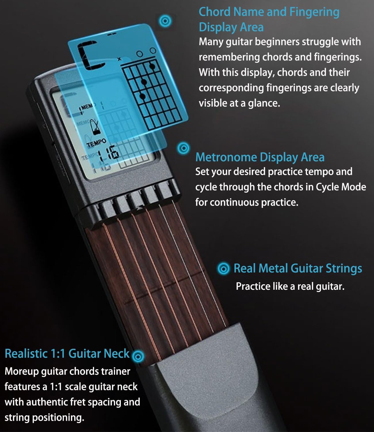 Silent Guitar Practice Device — Practice Quietly and Flexibly Anytime Homezys