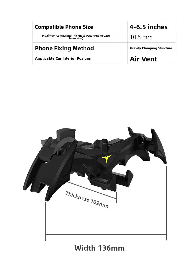 Car Phone Holder — Secure Grip for Worry-Free Driving Homezys