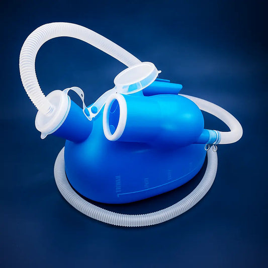 FreedomFlow™ — Leakproof Portable Urinal with Custom Hose Mivoza Deutschland