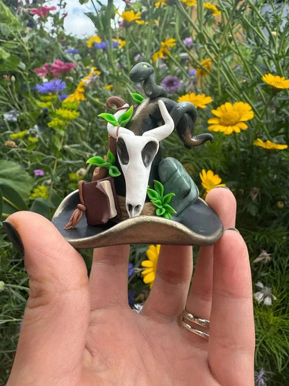 🎉🧙Handmade Elemental Witch Hat Mivoza Deutschland