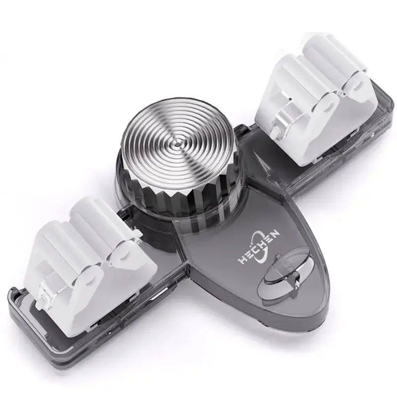 Broom clip with suction cups - Space-saving wall bracket with adjustable hooks Zorenza
