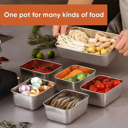 ✨LAST DAY 49% OFF - Stainless Steel Food Storage Container Zorenza
