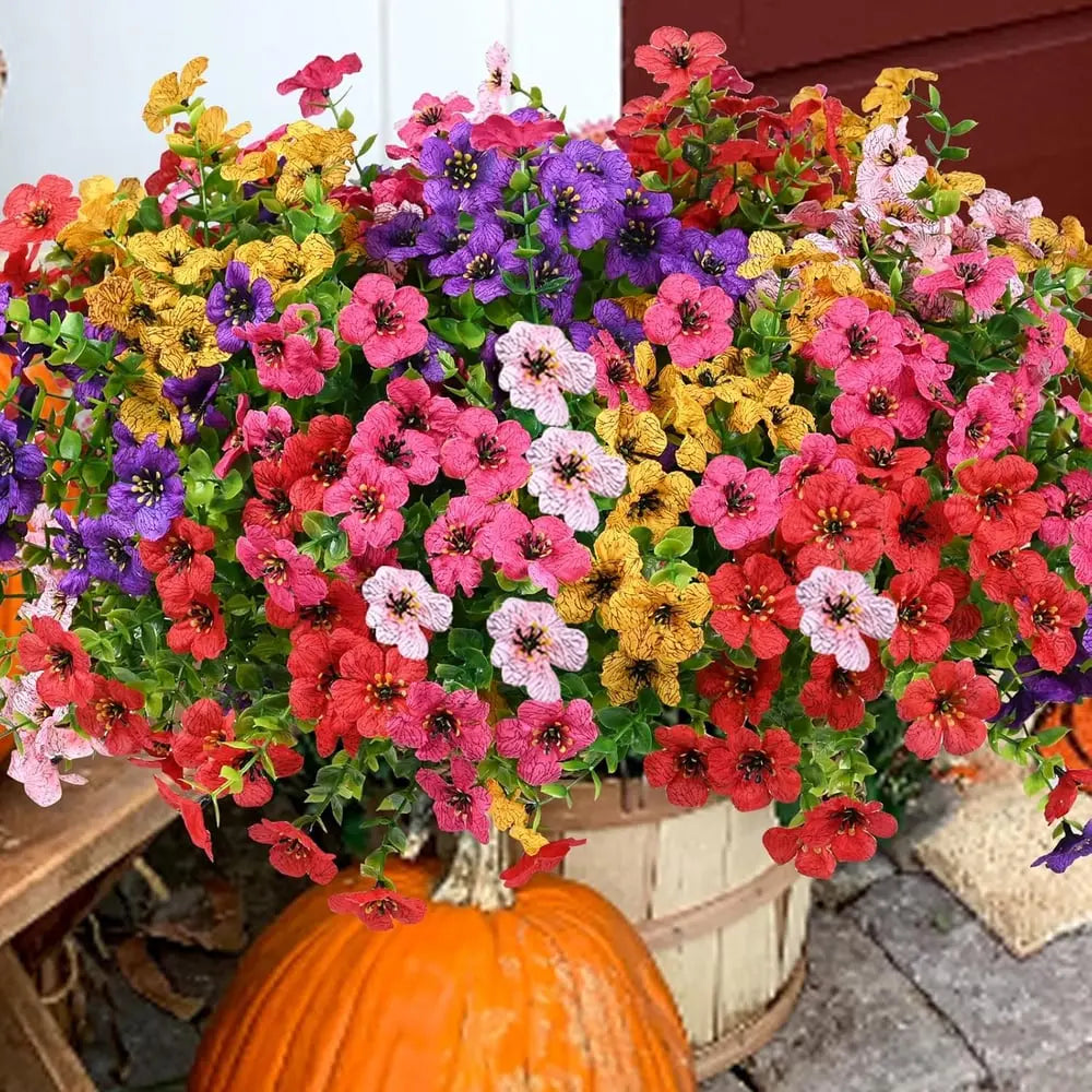 💥Upgraded high-grade material 🌱UV Resistant Lifelike Artificial Flowers Zorenza