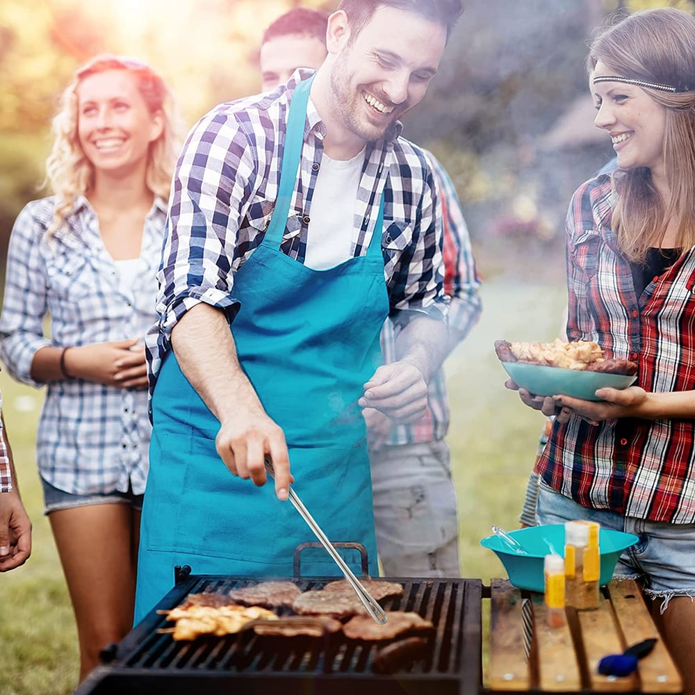 Stainless Steel Grill Tongs for a Secure and Firm Grip Homezys