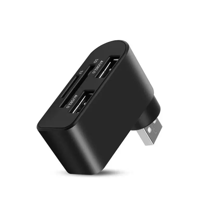 4-in-1 rotatable USB hub😍 Zorenza