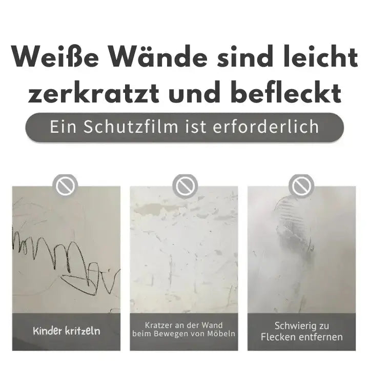 Scratch-resistant transparent wall protection film Zorenza