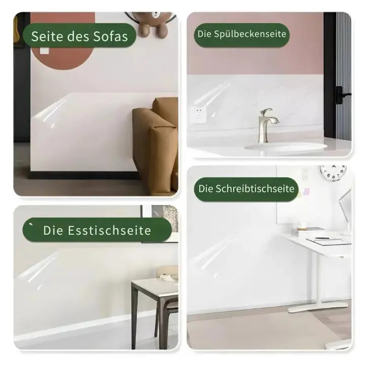 Scratch-resistant transparent wall protection film Zorenza