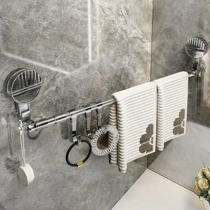 Towel Holder with Suction Cup – No Drilling, Ready to Use Immediately Homezys