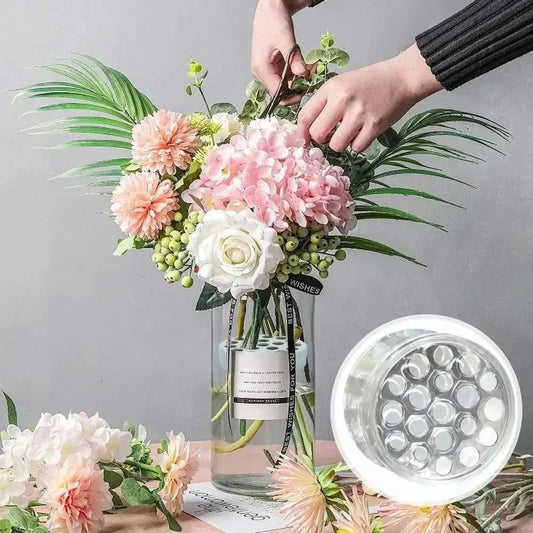 1+1 Free | DIY Spiral Flower Stem Holder - Effortless Flower Arrangements Zorenza