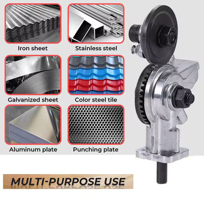 Electric drill plate cutter metal sheet adapter Mivoza Deutschland